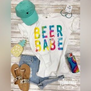 New! Beer Babe Tee (X-Large Only)